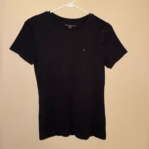 Tommy Hilfiger Women's Black Short Sleeve Tee